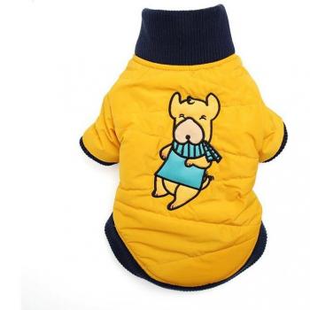 BDTHOOO Yellow Green Dog Hoodie