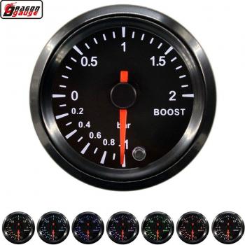 Dragon 52mm High Speed Stepper Motor Turbo Meter with 7 Colors