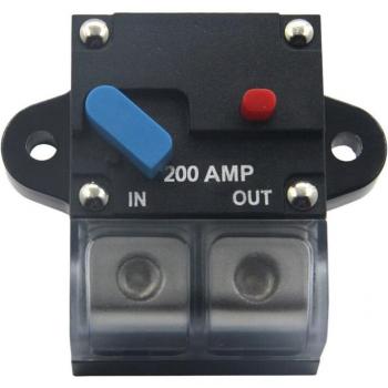 Fusible 12‑24 V DC 200 A con Trolling y Auto