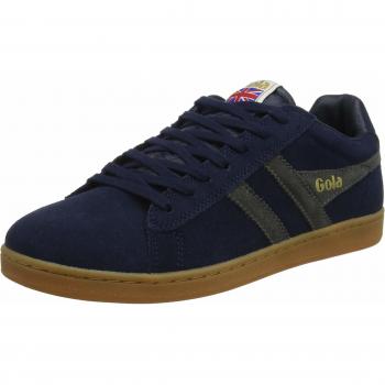 Gola Equipe Suede Scarpe Blu Marino / Grigio / Marrone Chiaro EU 41