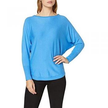 More & More Damen Pullover, Oversized, Winter Blue
