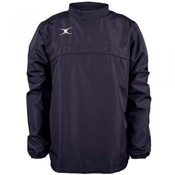 Gilbert Junior Warm‑Up Rugby Tee – Age 7-8, Dark Navy