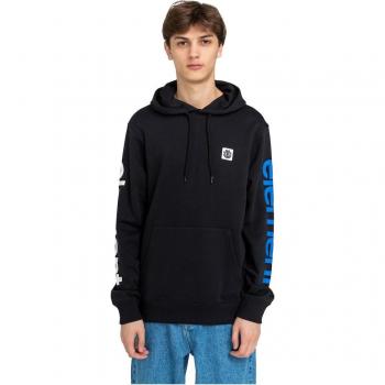 Element XS Black Hoodie for Men with Front Pocket
