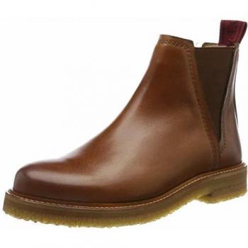 Marc O'Polo Damen Stiefeletten, Cognac, 38 EU