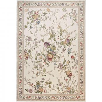Plancher Tissé Fleuriste Crème – 140 × 200 cm