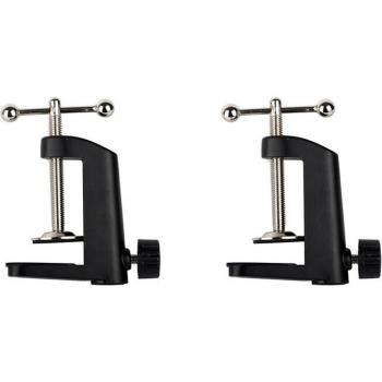 2Pcs Heavy-Duty Table Clamp for Microphone Scissor Arm Stand