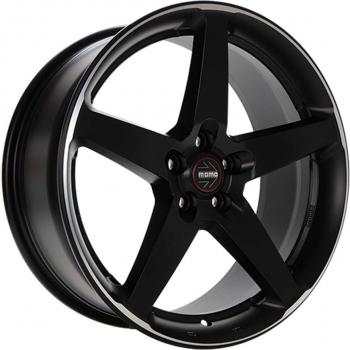 Cerchio in lega MOMO Five 8,5x20 5x112 ET25 Nero Lucido