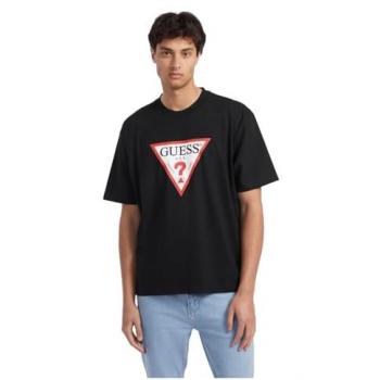 T-Shirt Guess Jeans Hombres Rojo Negro Blanco