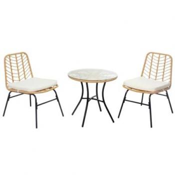 Concept U Mobili Giardino a 2 Posti Effetto Rattan Tolede
