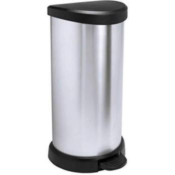 Curver Abfalleimer Deco Bin, 40 Liter, Kunststoff