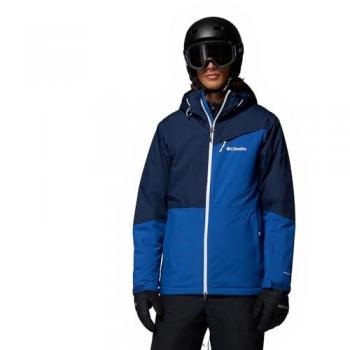 Columbia Iceberg Point II Men's Waterproof Ski Jacket – Mountain Blue/Collegiate Navy (XXL)