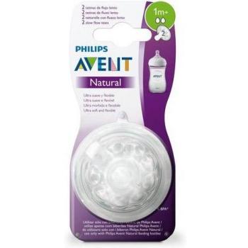 Avent tetina natural flujo recién nacido nacido 2uds