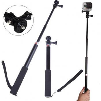 Perche à selfie pour GoPro Hero 3 avec trépied télescopique