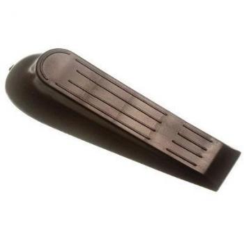 Plastic Door Jam Stop Wedge Black