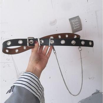 Cinturón de Cadena Harajuku Mujer – Estilo Rebelde
