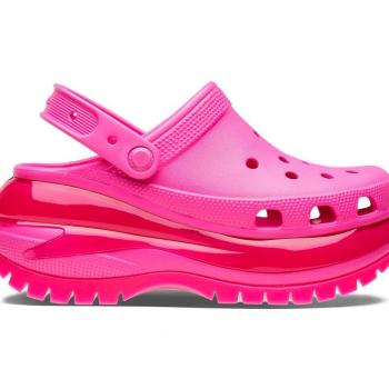 Zuecos Crocs Classic Mega Crush unisex en talla UK 4