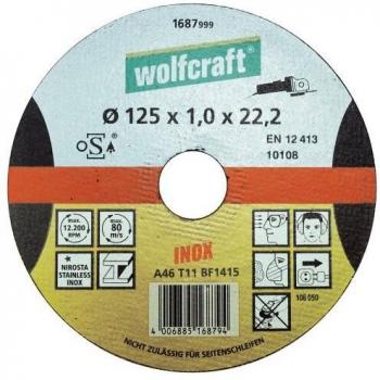 Disco de Cortar para Metal específico para Acero Fino, Granel diam. 115 x 1,0 x 22,23 mm