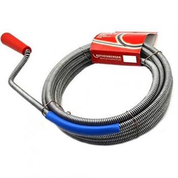 Rothenberger disotturatore sturatubi spirale con manovella mt 10,00 x 9 mm rothe