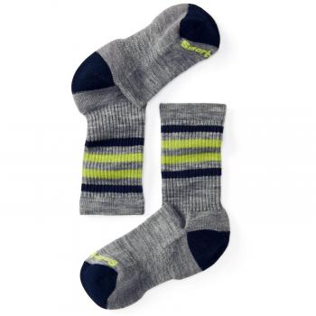 Long Crew Kids Socke SmartWool, gestreift für Wanderungen