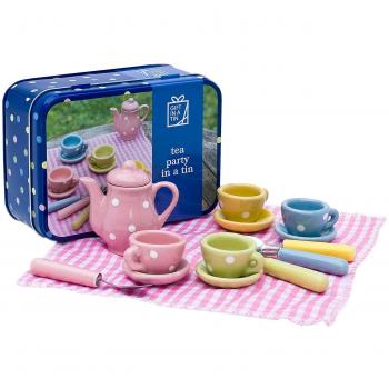 Charming Tea Party in a Tin