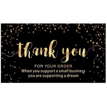 Cartes de Merci Luxe – 50 pièces