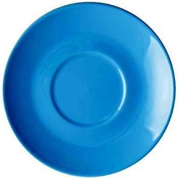 Olympia Blue Stoneware Cafe Saucer