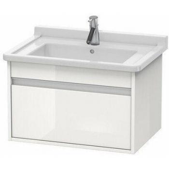 Pared Necessaire Duravit Ketho 6663, 1 Cajón, 650 mm, Starck 3 – Color Blanco – KT666302222