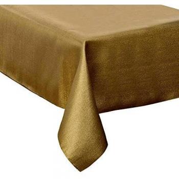 Tissu Festif en Pailletes dorées L. 140 x l. 360 cm