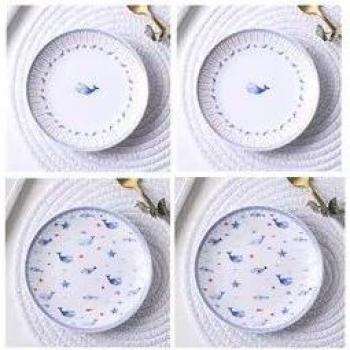6-Inch Ins Style Snack Plate