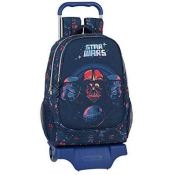 Mochila Star Wars con Carro, 32x44x16cm