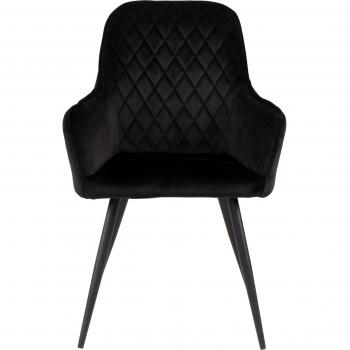 Chaise de salle à manger en velours House Nordic