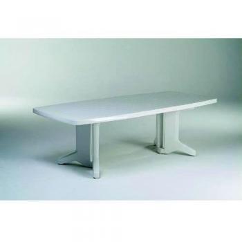 Mesa Extensible Garden Life 4080, Blanco, 230x72x90 cm