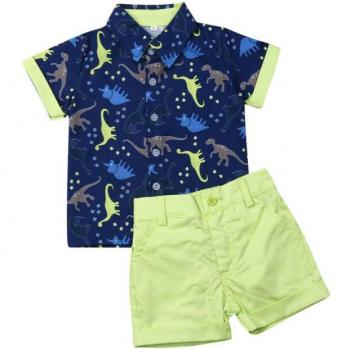 Ensemble d'été dinosaure pour enfants 1-5 ans