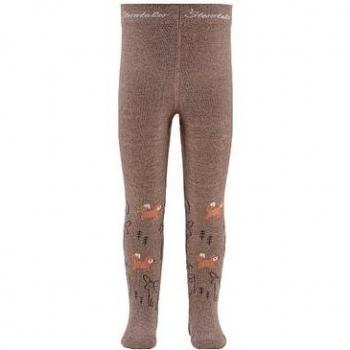Sterntaler Collant Marrone Melange Animali della Foresta