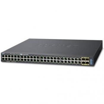 Planet L2/L3 Managed Switch 48‑Port Gigabit, 4 Shared SFP + 4 10‑Gigabit SFP – Hardware‑Support