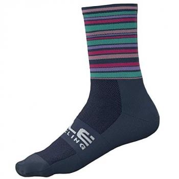 Alé Flash Socks für Damen, marineblau/multi – Größe 36‑39