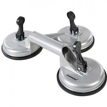 Three‑Suction Aluminum Pad – Silverline 837325