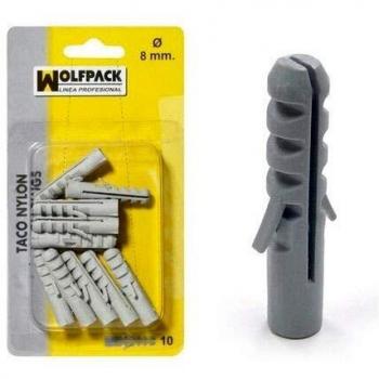 Taco Nylon 4 mm (50 Piezas)