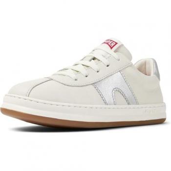 Camper Four Twins Sneakers Rosso Argento e Bianco Naturale