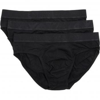 Slip Emporio Armani “Nero Logo” – 3 Unità
