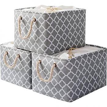 OUTBROS Large Foldable Storage Box with Carry Handles