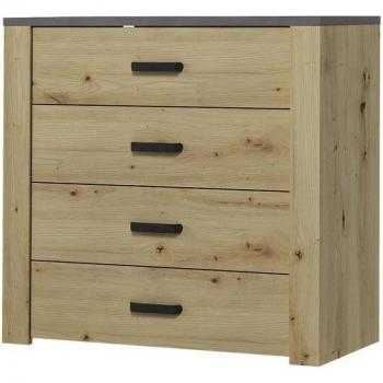Design-Kommode aus hochwertigem Holz
