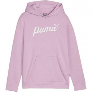 Puma Felpa con Cappuccio Ess+ Blossom Grape Mist 11-12 Anni