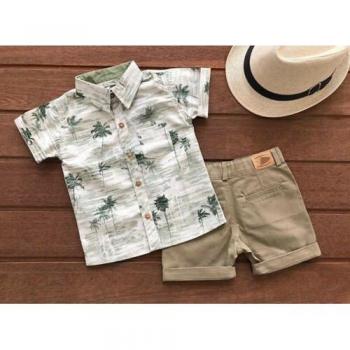 Stilvolles T-Shirt und Hosen Set für Jungen