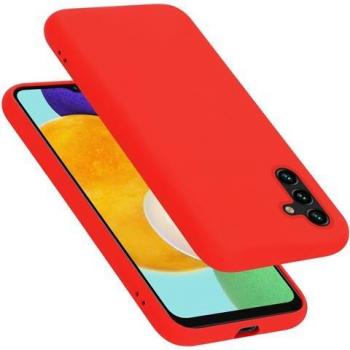 Coperchio in Silicone Liquido Rosso per Galaxy A13 5G