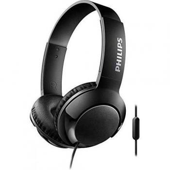 Philips SHL3075BK/00 Cuffie Auricolari On Ear con Suono Potente e Comfort Prolungato, Nero