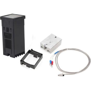 Sistema di Regolazione Temperature REX-C100 40A con Relè a semiconduttori e Thermocouple K GD 0