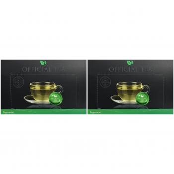 Nespresso Pro Kompatible Pfefferminz Pads – Doppelte Packung (2×50)
