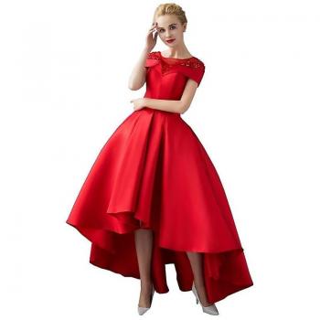 Robe de bal à manches courtes TribalSensation Rouge 14W