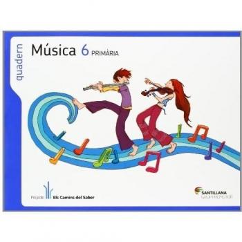 Quadern musica 6 primaria (Tapa blanda).
